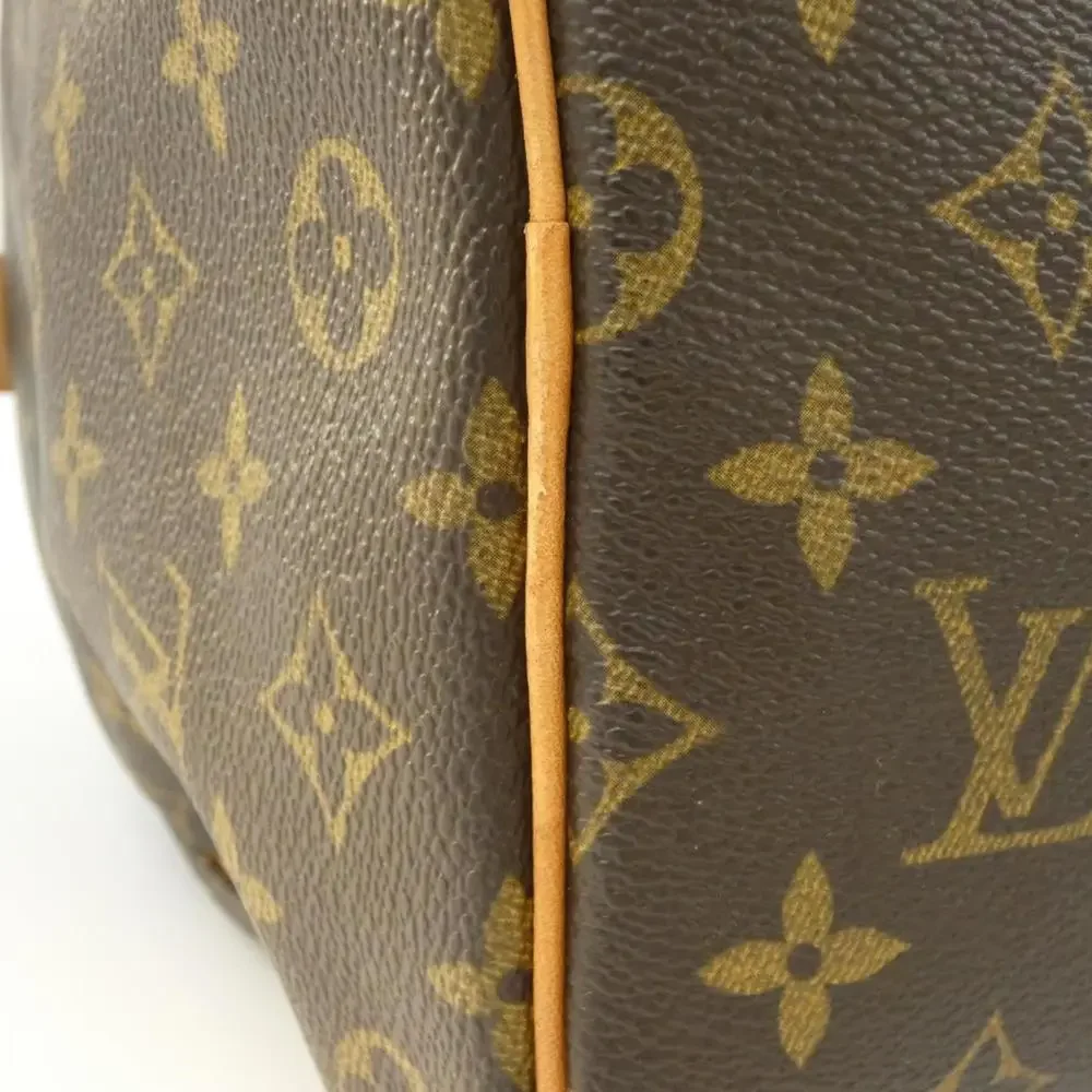 LOUIS VUITTON Brown Monogram Speedy 40 Boston Bag